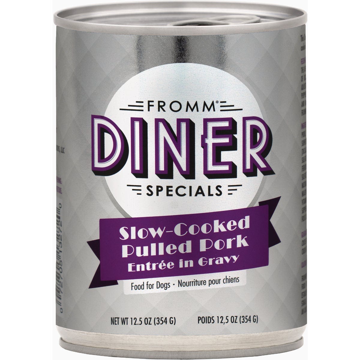 Fromm Diner Specials Slow-Cooked Pulled Pork Entree in Gravy Wet Dog Food, 12.5 Oz. - photo 2 Fromm Diner Specials Slow-Cooked Pulled Pork Entree in Gravy Wet Dog Food, 12.5 Oz. - photo 2