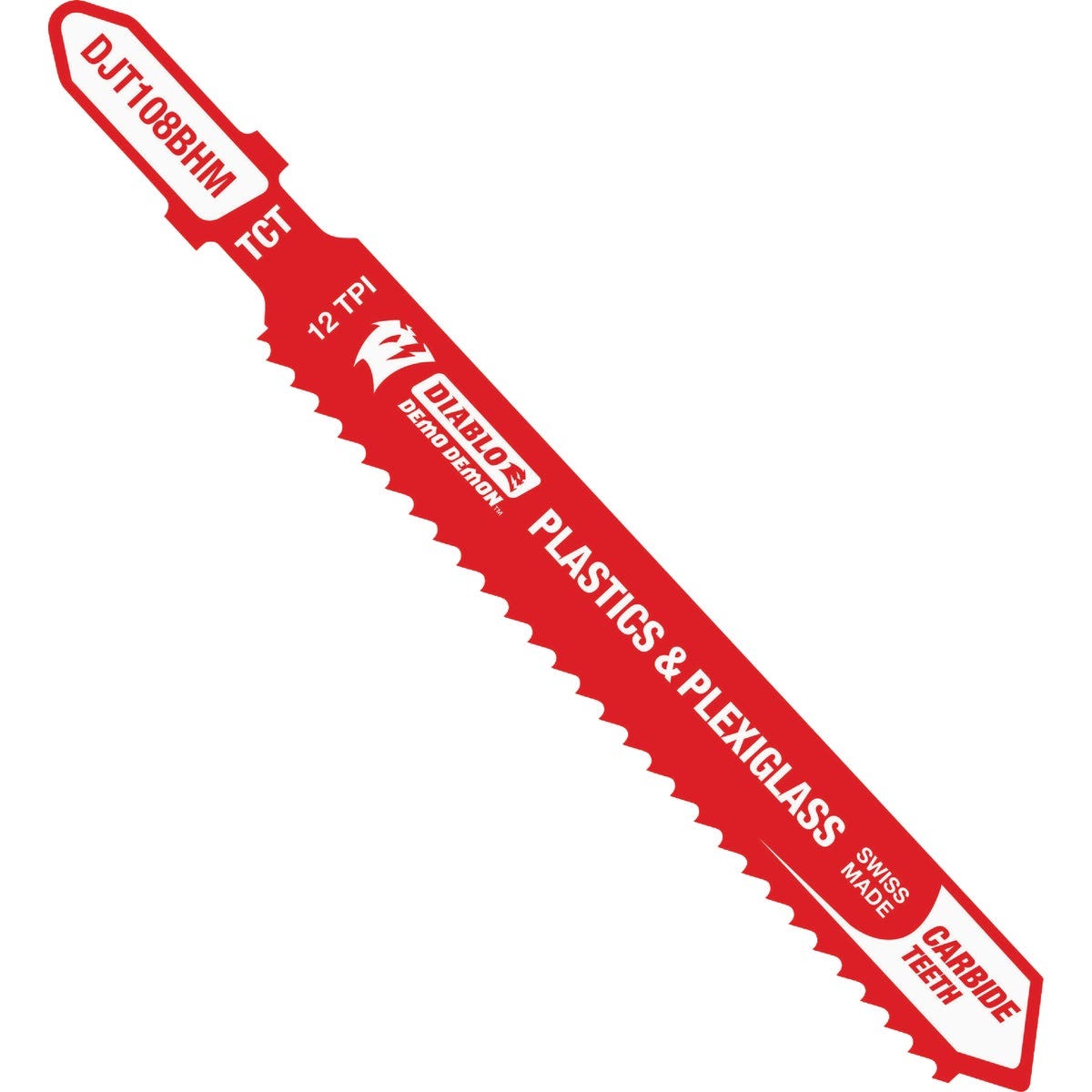 Diablo Demo Demon 3-1/2 In. x 12 TPI Carbide Jig Saw Blade for Plastic & Plexiglass Diablo Demo Demon 3-1/2 In. x 12 TPI Carbide Jig Saw Blade for Plastic & Plexiglass
