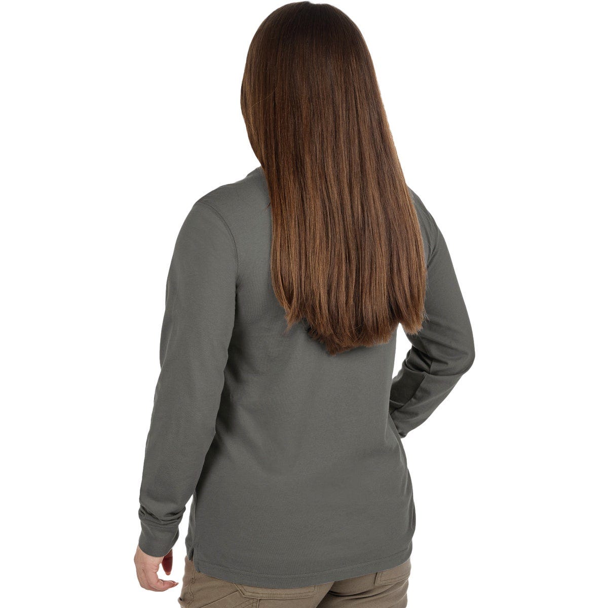 Milwaukee GRIDIRON Women's Medium Gray Long Sleeve Pocket T-Shirt - photo 7 Milwaukee GRIDIRON Women's Medium Gray Long Sleeve Pocket T-Shirt - photo 7