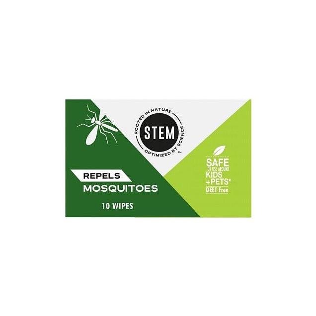 Stem 10-Ct. All-Natural Mosquito Repellent Wipes Stem 10-Ct. All-Natural Mosquito Repellent Wipes