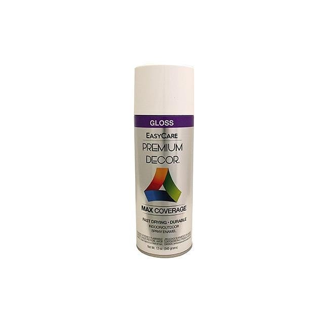 EasyCare Premium Decor 12 oz. Spray Paint, White Gloss