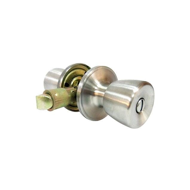 TruGuard Stainless Steel Mobile Home Privacy Lockset