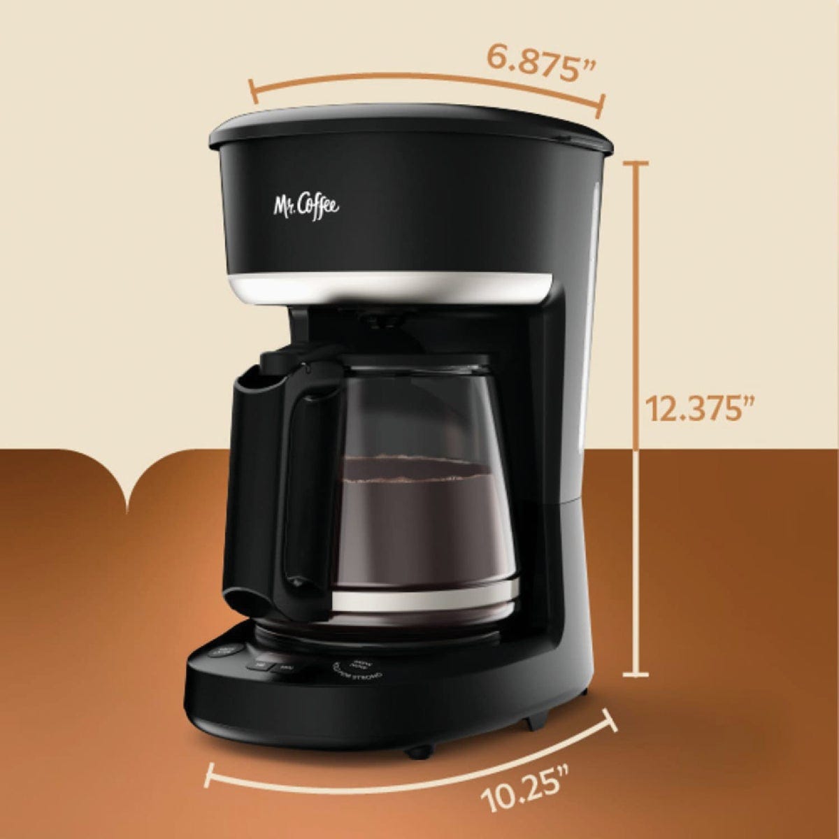 Mr. Coffee 12 Cup Black Programmable Coffee Maker with Strong Brew Mode - photo 6