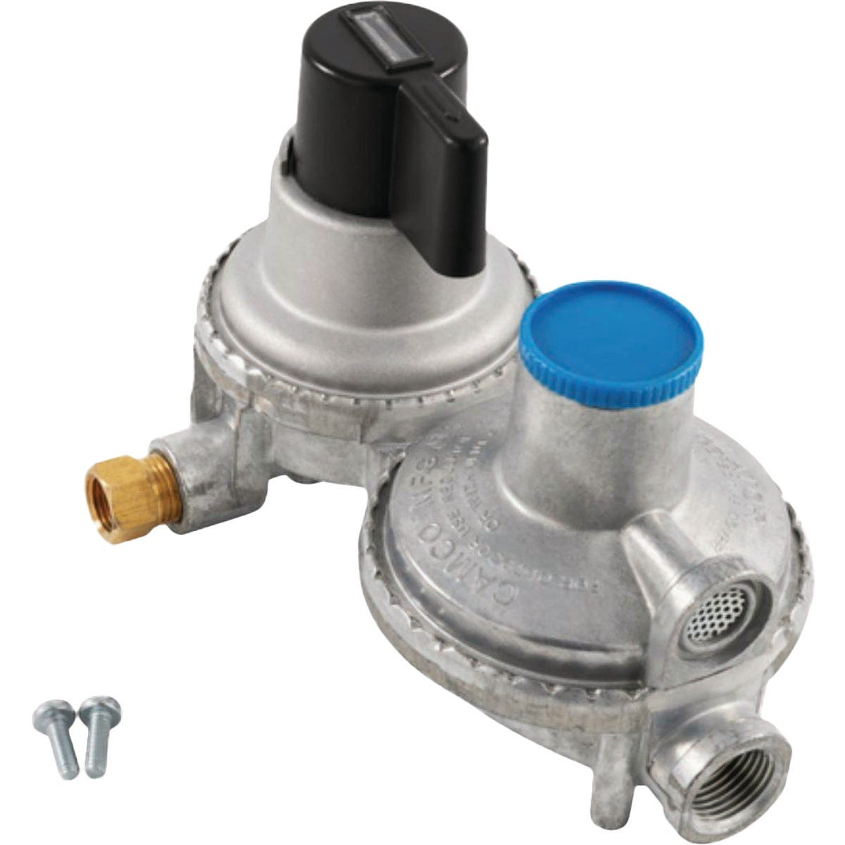 Camco Propane Double-Stage Auto-Changeover Regulator Camco Propane Double-Stage Auto-Changeover Regulator