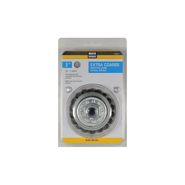 Master Mechanic 3 In. Knotted Wire Cup Brush