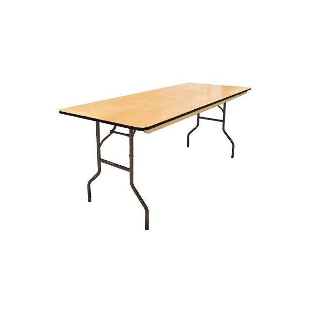 Pre Sales Inc. 30 In. x 6 Ft. Plywood Folding Table
