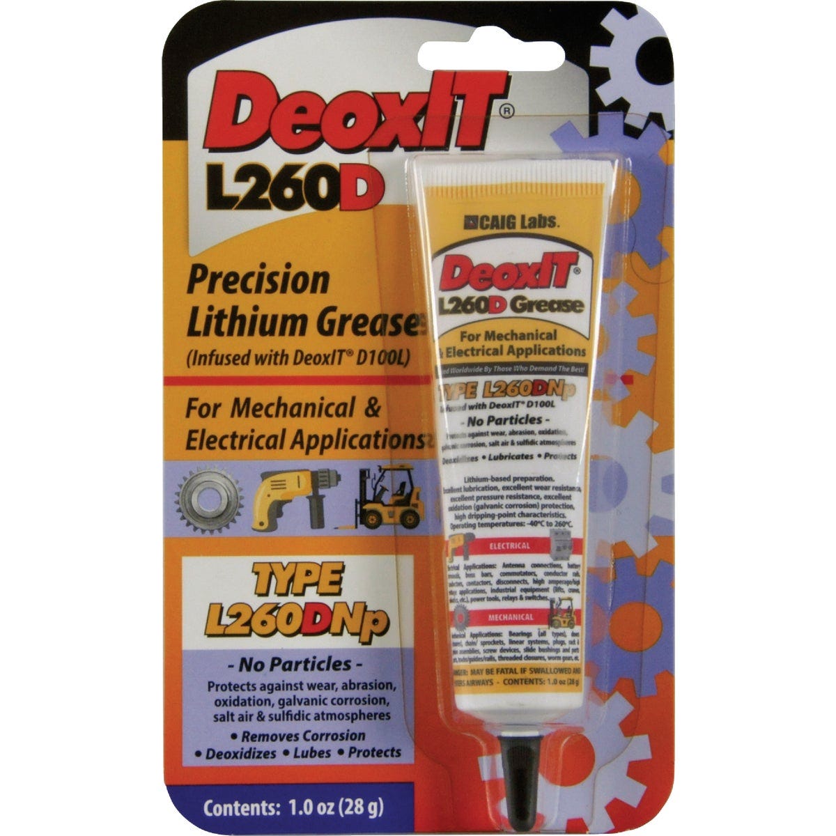 DeoxIT L260DNp 1 Oz. Precision Lithium Grease DeoxIT L260DNp 1 Oz. Precision Lithium Grease