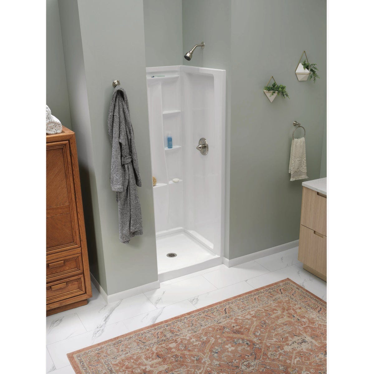 Delta 32 In. x 32 In. Gloss White Classic 500 Shower Base - photo 3 Delta 32 In. x 32 In. Gloss White Classic 500 Shower Base - photo 3