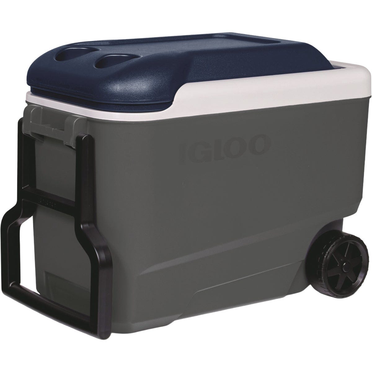 Igloo MaxCold 40 Qt. Roller Cooler, Ash Gray & Aegean Sea - photo 4 Igloo MaxCold 40 Qt. Roller Cooler, Ash Gray & Aegean Sea - photo 4