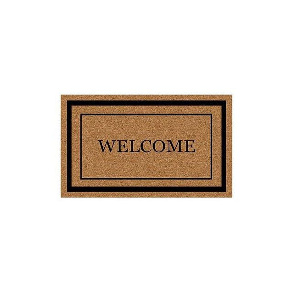 Sports Licensing Solutions 24 In. x 36 In. Welcome Coir Door Mat