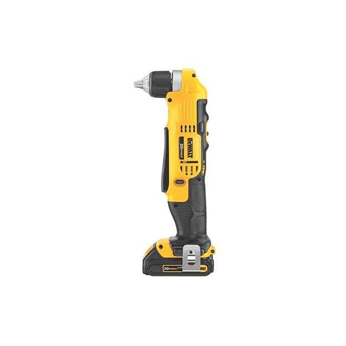DEWALT 20V Max Cordless 3/8 In. Right Angle Drill/Driver Kit DEWALT 20V Max Cordless 3/8 In. Right Angle Drill/Driver Kit