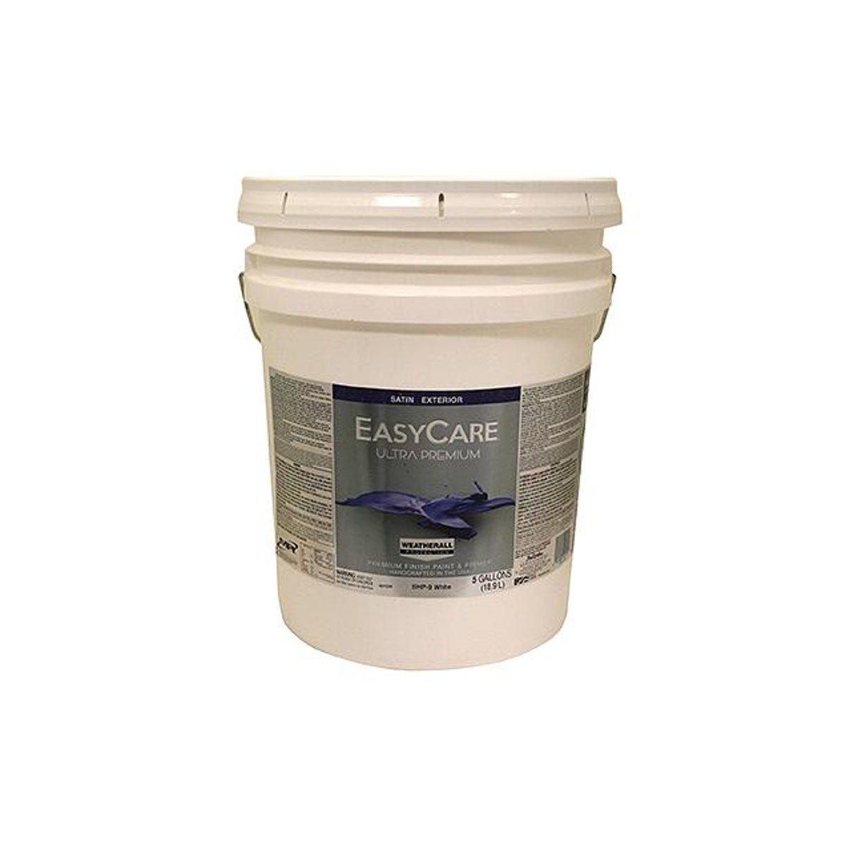 EasyCare WeatherAll Ultra Premium 5 Gal. White Satin Acrylic Exterior House Paint