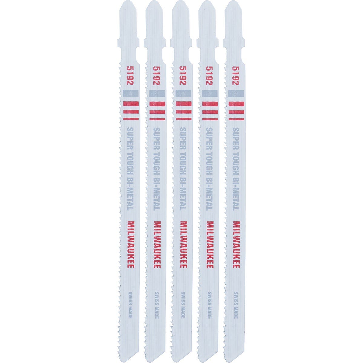 Milwaukee 5-1/4 In. x 14 TPI T-Shank Bi-Metal Jig Saw Blade for Metal (5-Pack) - photo 3 Milwaukee 5-1/4 In. x 14 TPI T-Shank Bi-Metal Jig Saw Blade for Metal (5-Pack) - photo 3