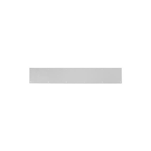 Tell 6 In. x 34 In. Satin Stainless Steel Kickplate Tell 6 In. x 34 In. Satin Stainless Steel Kickplate