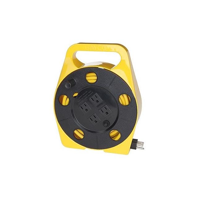 Bayco 25 Ft. 4-Outlet Cord Reel