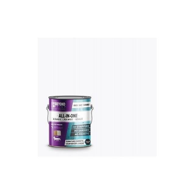 Beyond Paint All-In-One Bonder/Primer/Refinishing Paint, Bright White, 1 Gal.