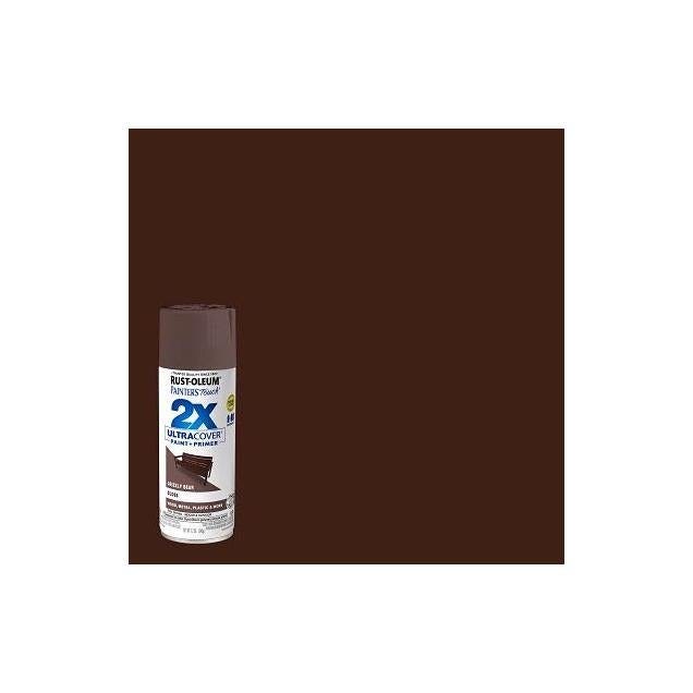 Rust-Oleum 12 Oz. Grizzly Bear Gloss Painter's Touch 2X Ultra Cover Spray Paint Rust-Oleum 12 Oz. Grizzly Bear Gloss Painter's Touch 2X Ultra Cover Spray Paint