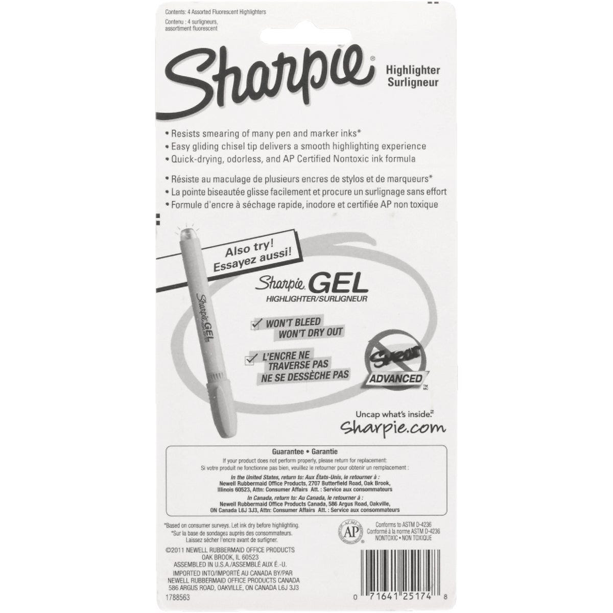 Sharpie Accent Assorted Color Tank-Style Highlighters (4-Pack) - photo 4