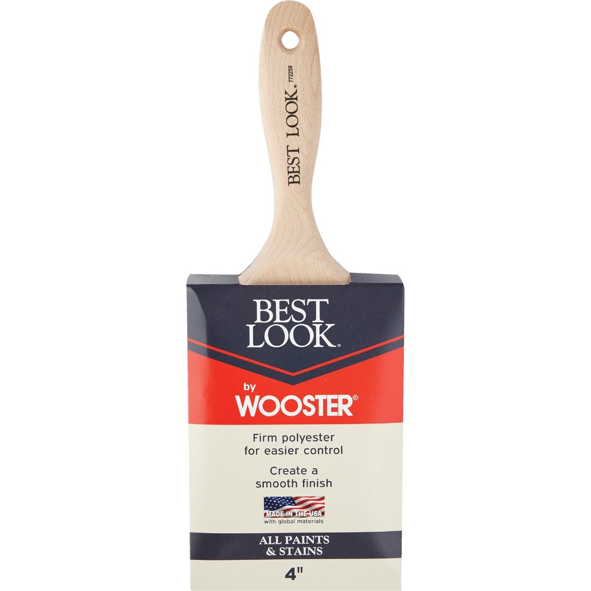 Best Look By Wooster 4 In. Flat Paint Brush - photo 2 Best Look By Wooster 4 In. Flat Paint Brush - photo 2