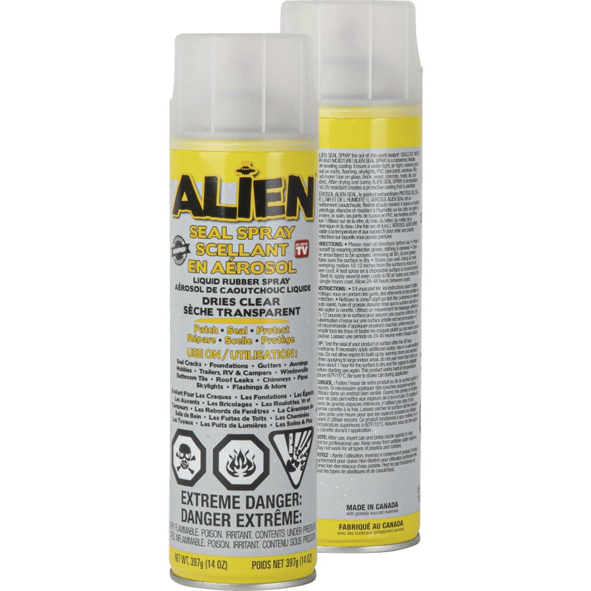Alien 14 Oz. Seal Spray, Clear Alien 14 Oz. Seal Spray, Clear