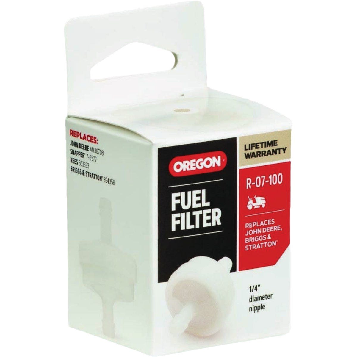 Oregon R-07-100 75 Micron Fuel Filter for Riding Mowers - photo 2 Oregon R-07-100 75 Micron Fuel Filter for Riding Mowers - photo 2