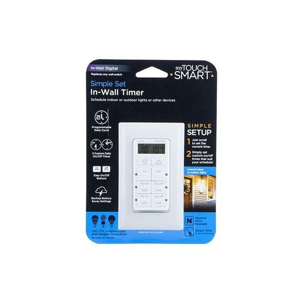 My TouchSmart In-Wall Digital Indoor Touch Timer