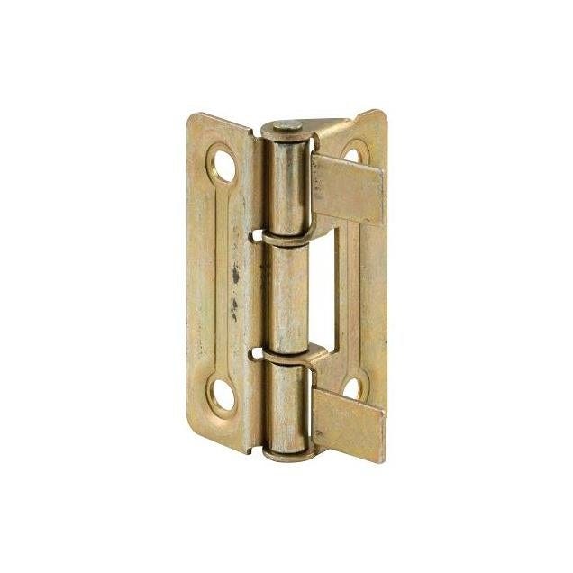 Prime-Line 2-Pack Brass-Plated Bi-Fold Door Hinges