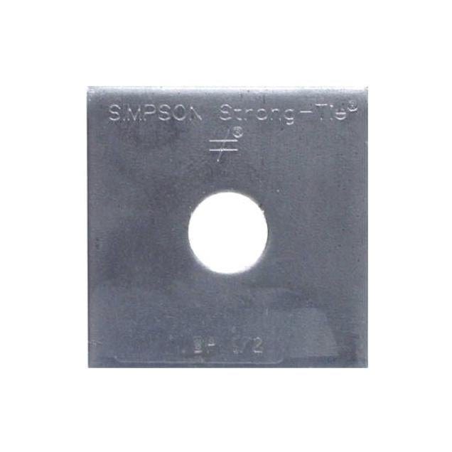 Simpson Strong-Tie 3/16 In. Steel Bearing Plate