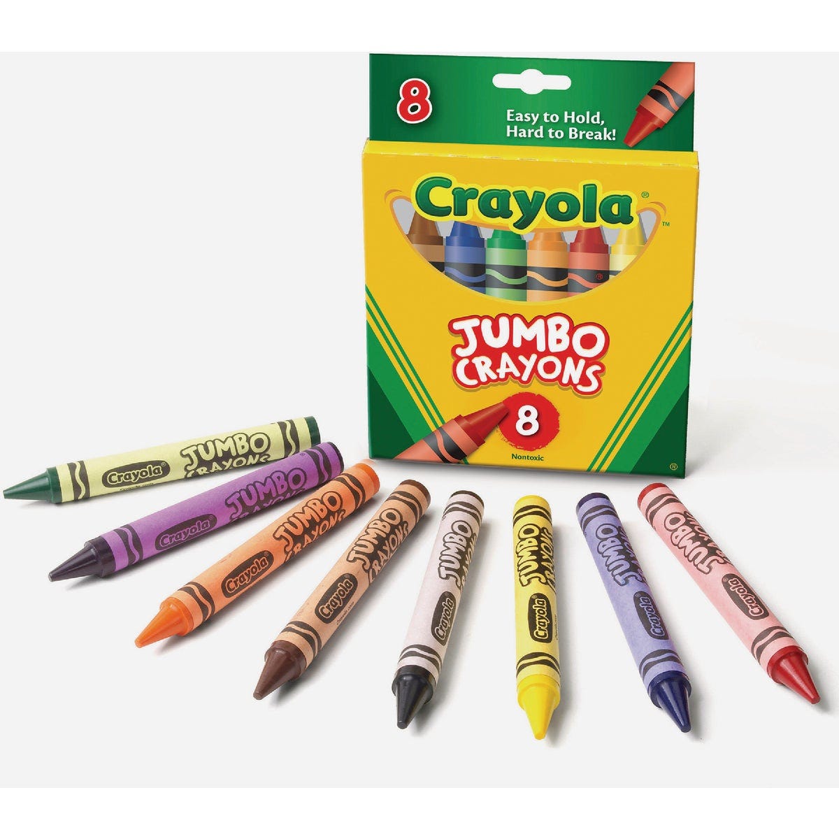 Crayola Jumbo Crayons (8-Pack) - photo 3