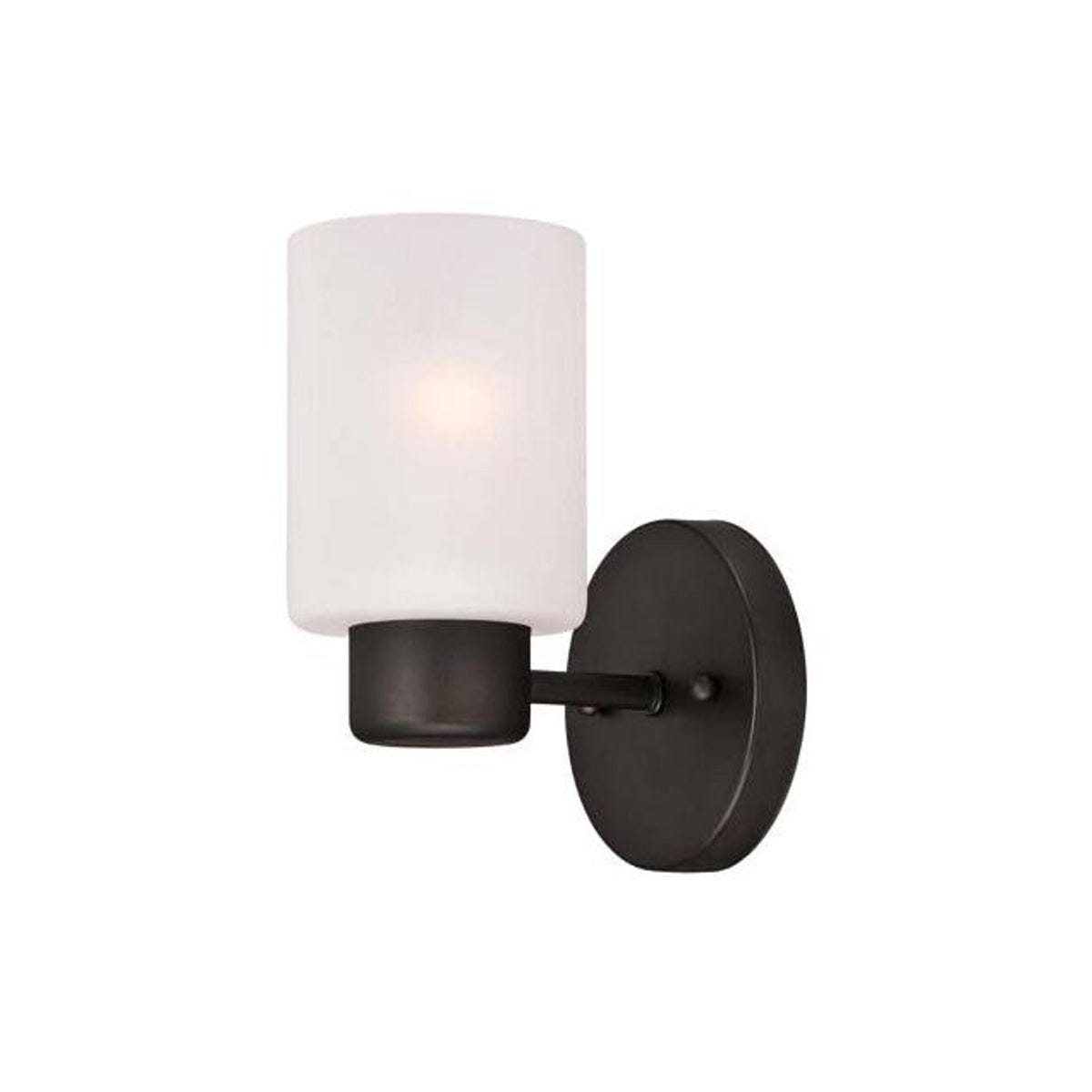 Westinghouse Sylvestre 1-Bulb Oil-Rubbed Bronze Wall Light Fixture Westinghouse Sylvestre 1-Bulb Oil-Rubbed Bronze Wall Light Fixture