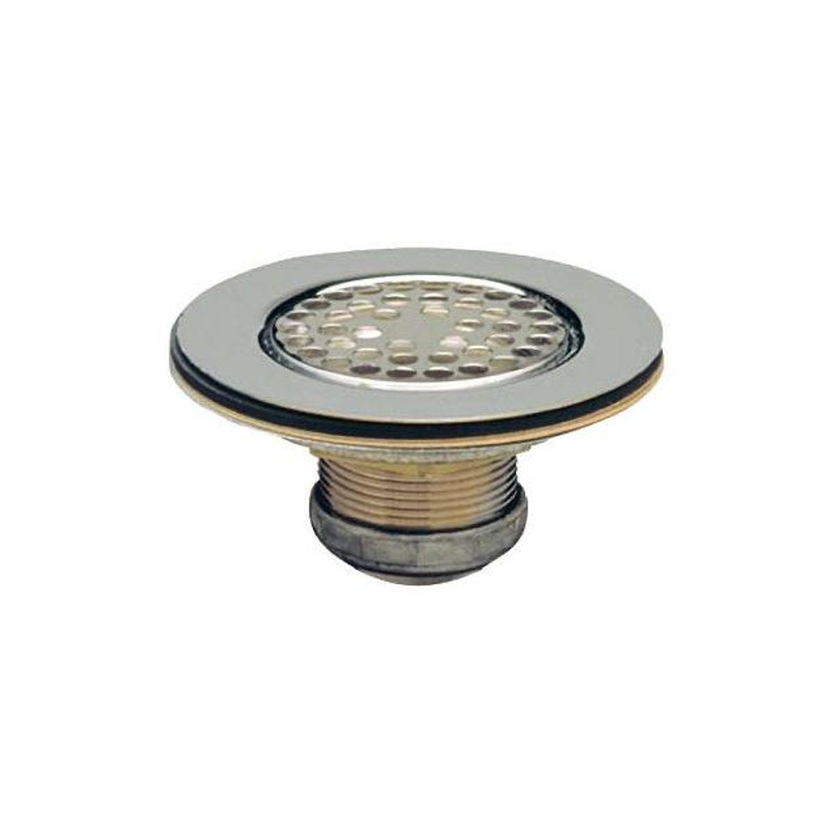 Keeney 4-1/2 In. Stainless Steel Wide Flange Strainer