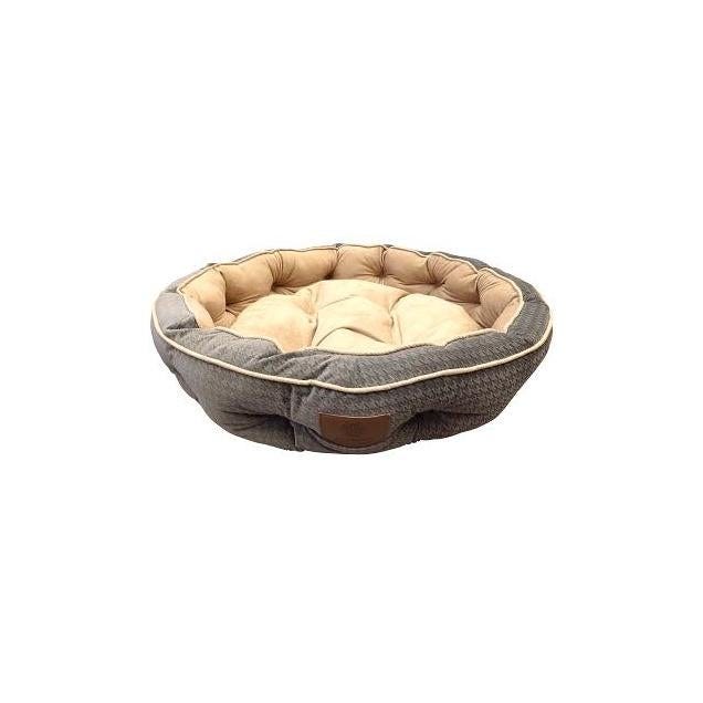 American Kennel Club 31 In. Round Memory Foam Tufted Pet Bed