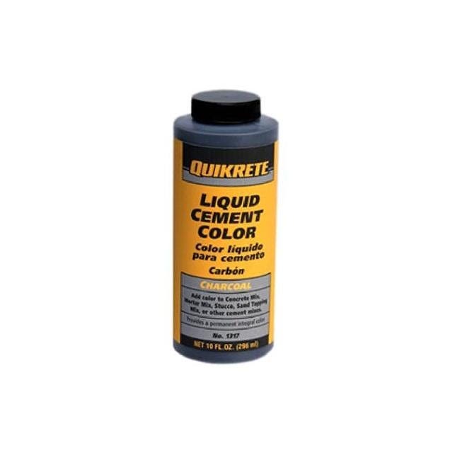 Quikrete 10 Oz. Charcoal Liquid Cement Color Quikrete 10 Oz. Charcoal Liquid Cement Color