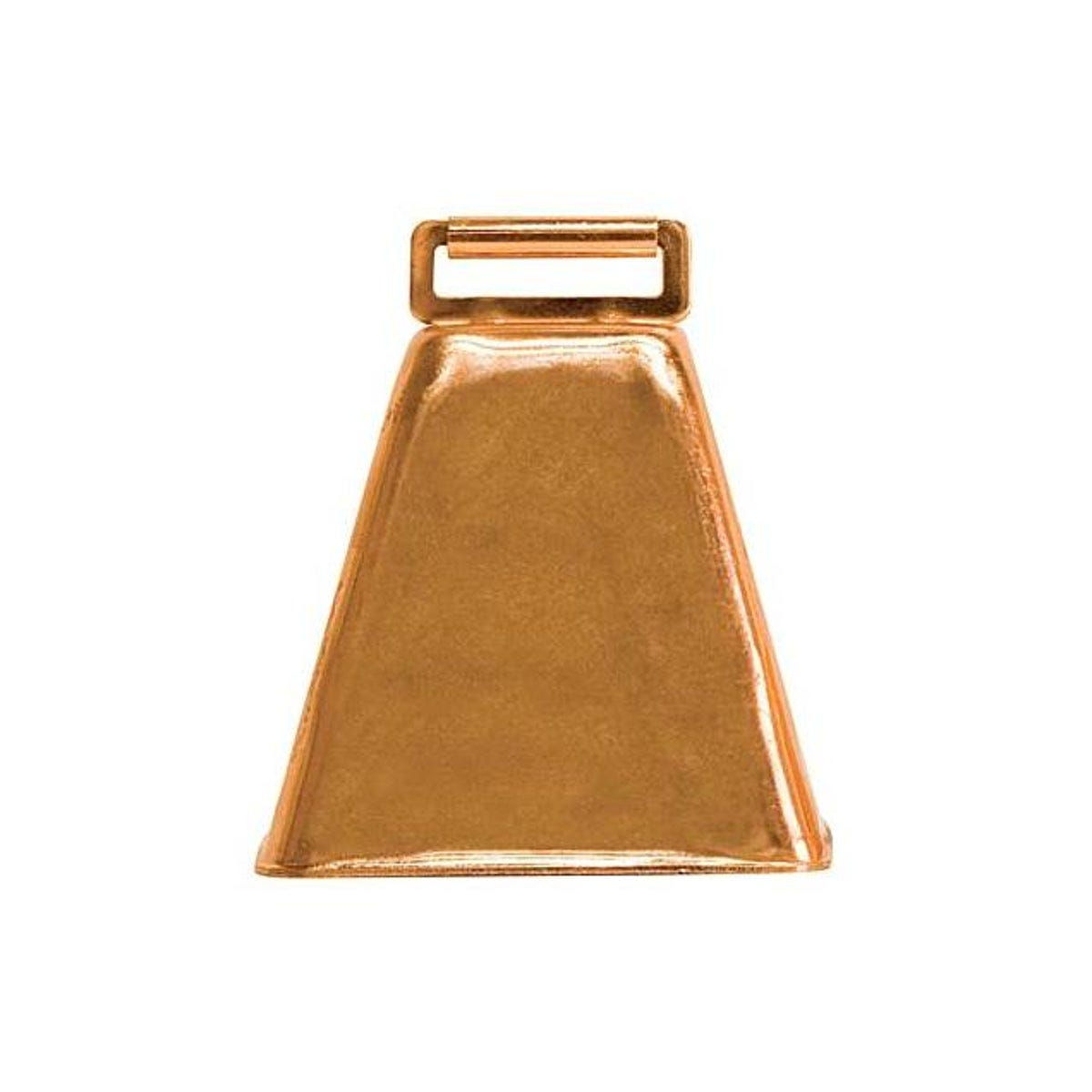 Weaver Leather 3-3/4 In. x 3-1/4 In. Copper-Plated Steel Cow Bell
