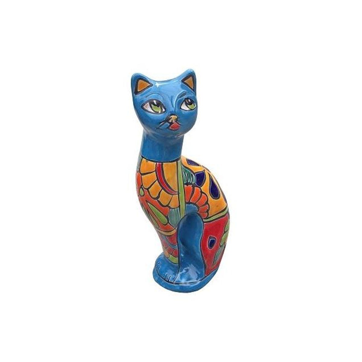 Avera 11 In. Cat Figurine Painted Planter