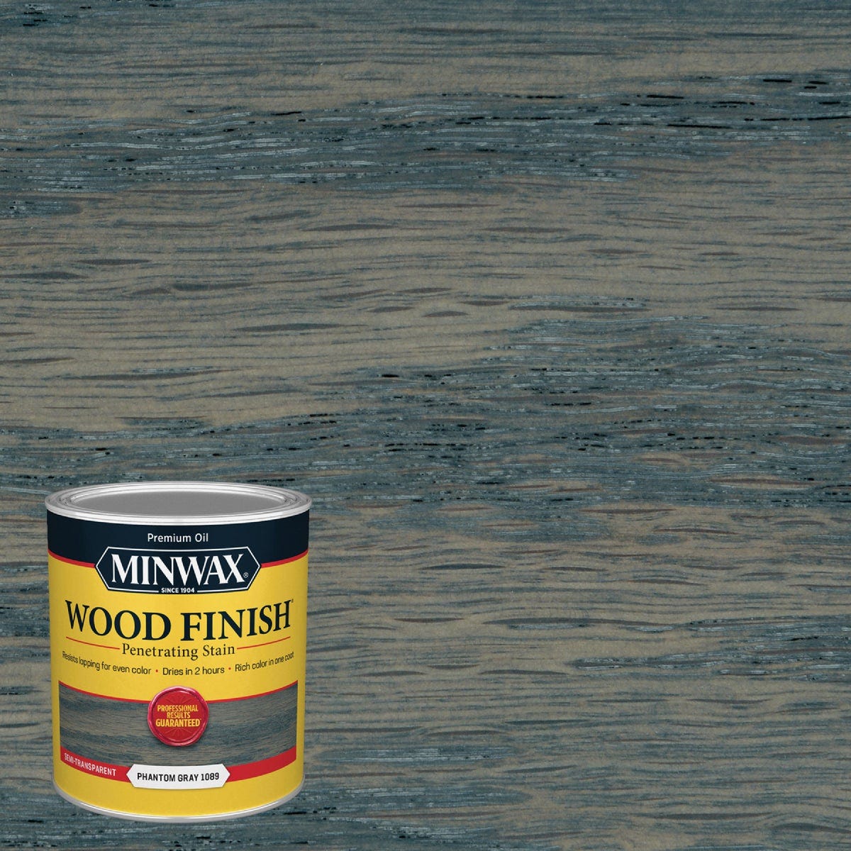 Minwax 1 Qt. Phantom Gray Wood Finish Minwax 1 Qt. Phantom Gray Wood Finish