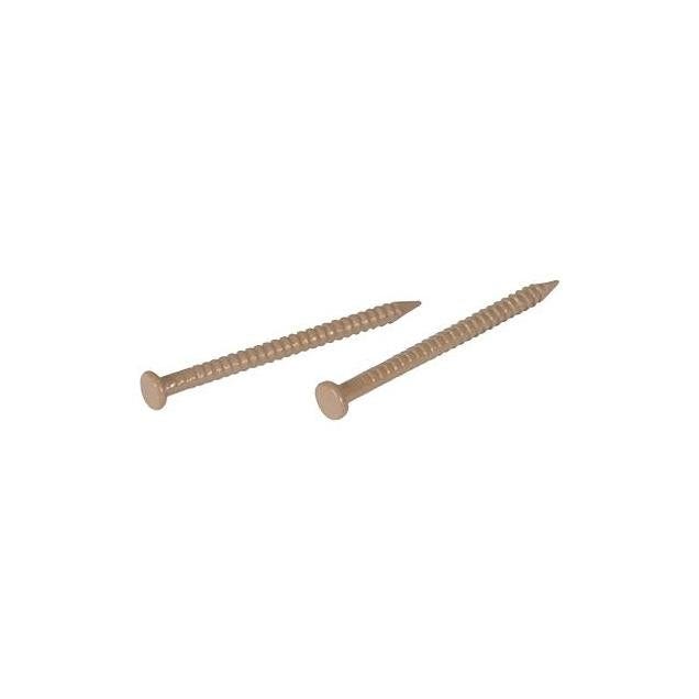 Hillman 1 In. Brown Panel Nails