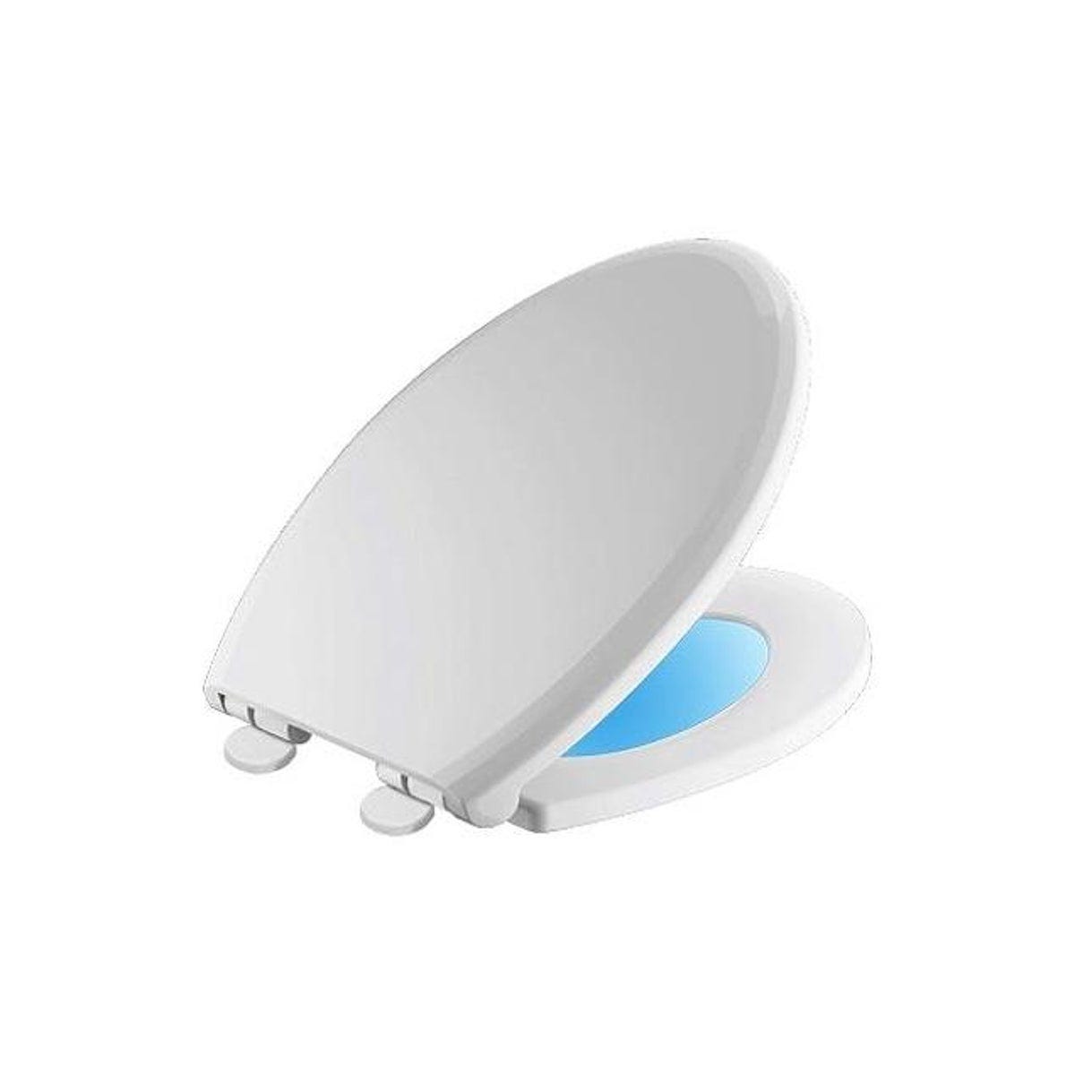 Delta Night Light Slow-Close Elongated Toilet Seat Delta Night Light Slow-Close Elongated Toilet Seat