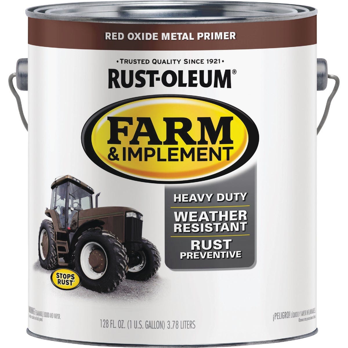 Rust-Oleum 1 Gallon Red Oxide Metal Primer Gloss Farm & Implement Enamel - photo 2 Rust-Oleum 1 Gallon Red Oxide Metal Primer Gloss Farm & Implement Enamel - photo 2