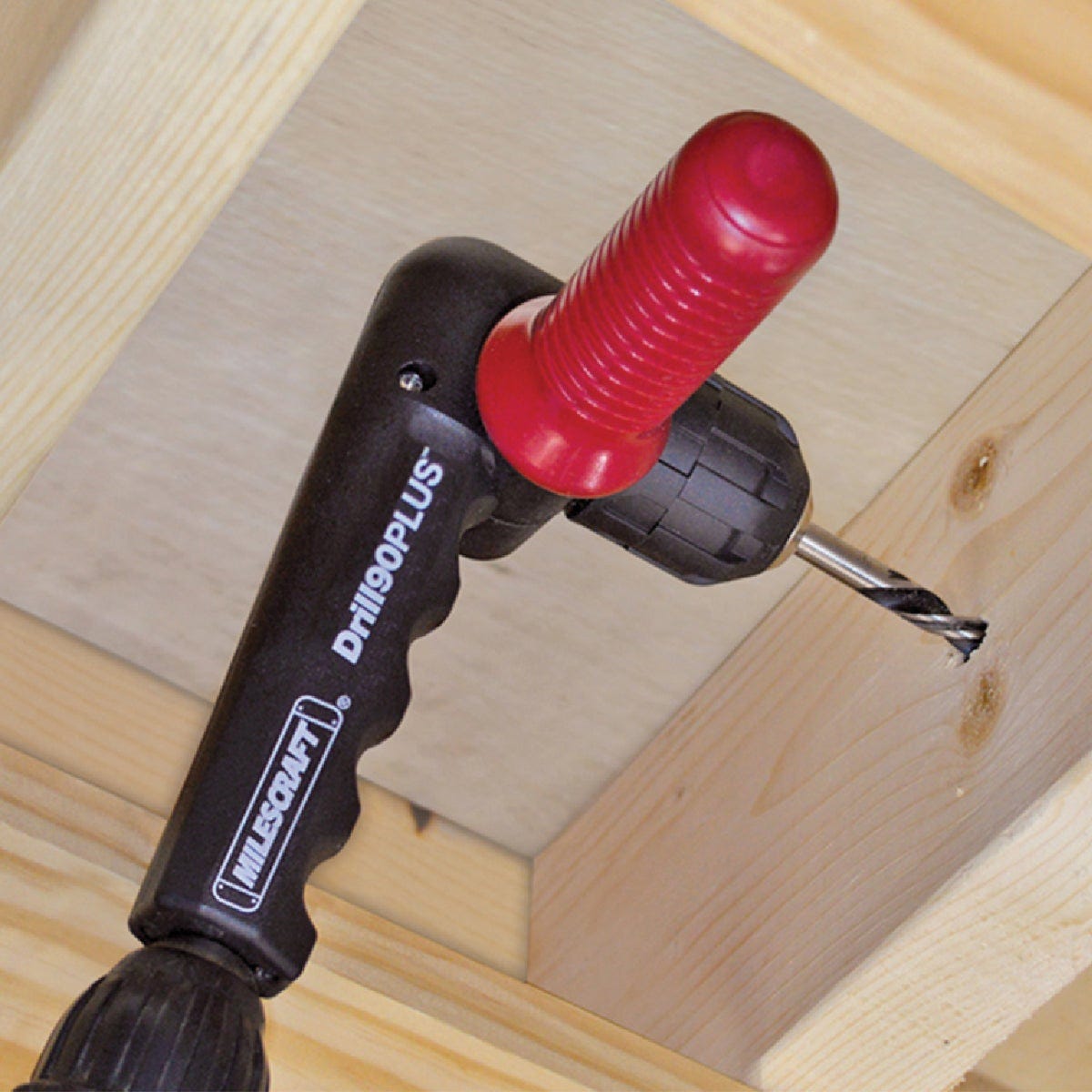 Milescraft Drill90PLUS Right Angle Drill Attachment with Keyless Drill Chuck - photo 2