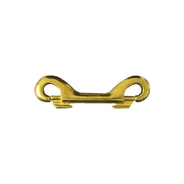 National Hardware 4-1/8 In. Bronze Double Bolt Snap