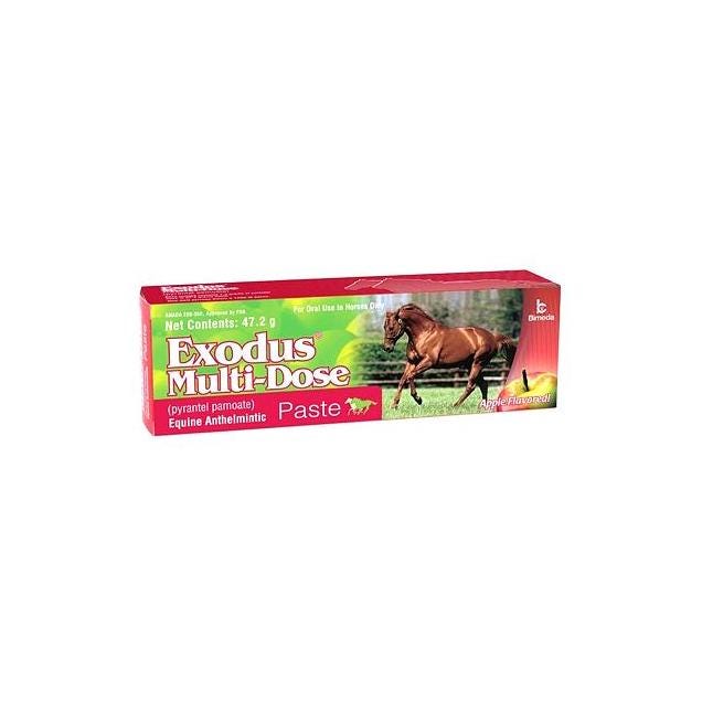 Exodus 47.2 Grams Apple-Flavor Horse Dewormer Paste