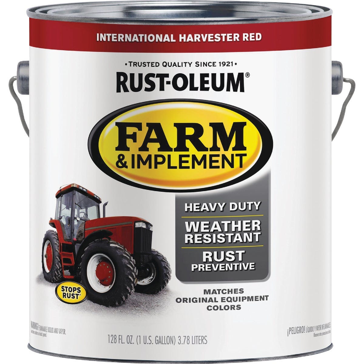 Rust-Oleum 1 Gallon International Harvester Red Gloss Farm & Implement Enamel - photo 2