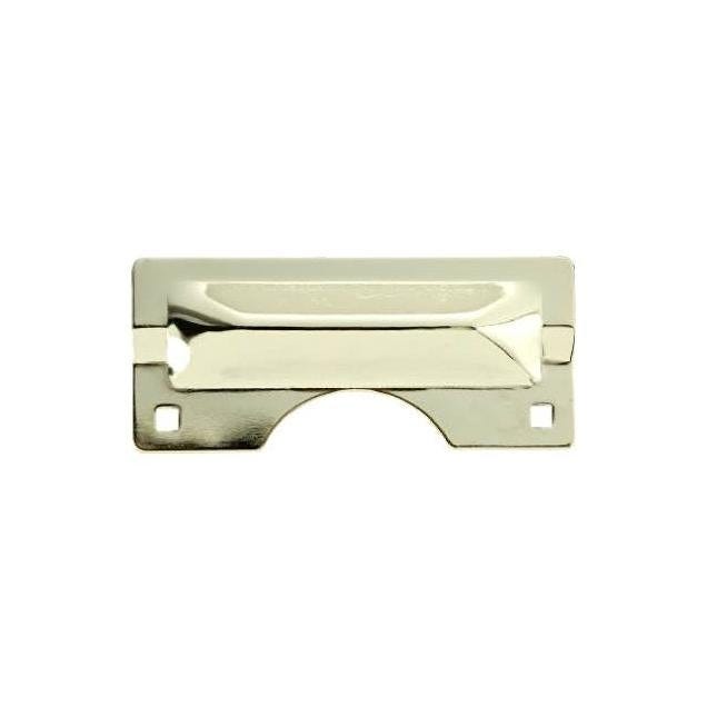 Belwith Chrome Heavy-Duty Out-Swinging Door Latch Guard