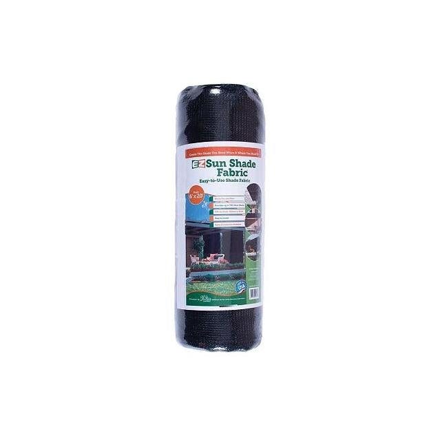 EZ Products 6 Ft. x 20 Ft. Sun Shade Cloth, Black EZ Products 6 Ft. x 20 Ft. Sun Shade Cloth, Black
