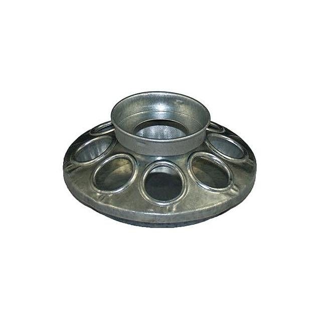 Manna Pro Galvanized Steel Baby Chick Feeder