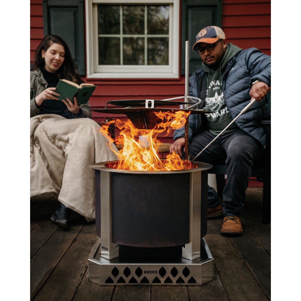 Breeo X-Series 19 Corten Smokeless Fire Pit - photo 3 Breeo X-Series 19 Corten Smokeless Fire Pit - photo 3