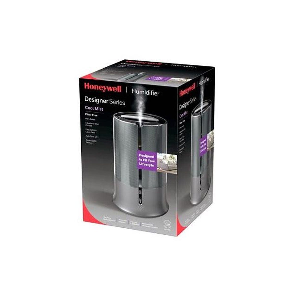 Honeywell 1.25 Gal. Gray Designer Series Cool Mist Humidifier