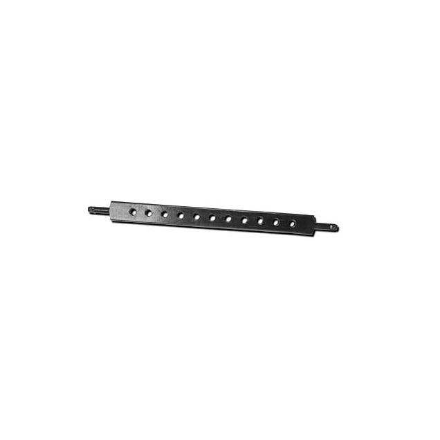 Double HH 11-Hole Category 2 Black Drawbar