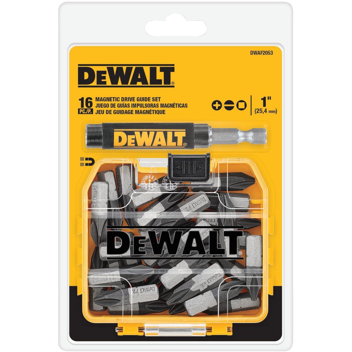DeWalt 16-Piece Magnetic Drive Guide Screwdriver Bit Set w/ToughCase+ - photo 2 DeWalt 16-Piece Magnetic Drive Guide Screwdriver Bit Set w/ToughCase+ - photo 2